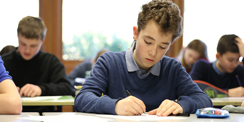 Image of a pupil on a junior scholarship