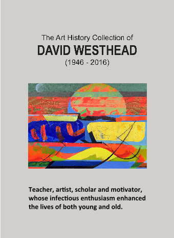 Image of David Westhead bookplate to be inserted inside each one of his books