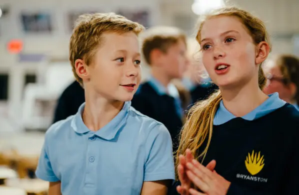 Prep School Boy and Girl