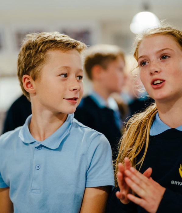 Blandford prep school boy and girl