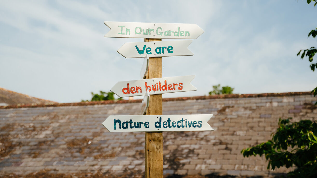 Pre-prep school signage
