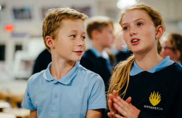 Prep School Boy and Girl