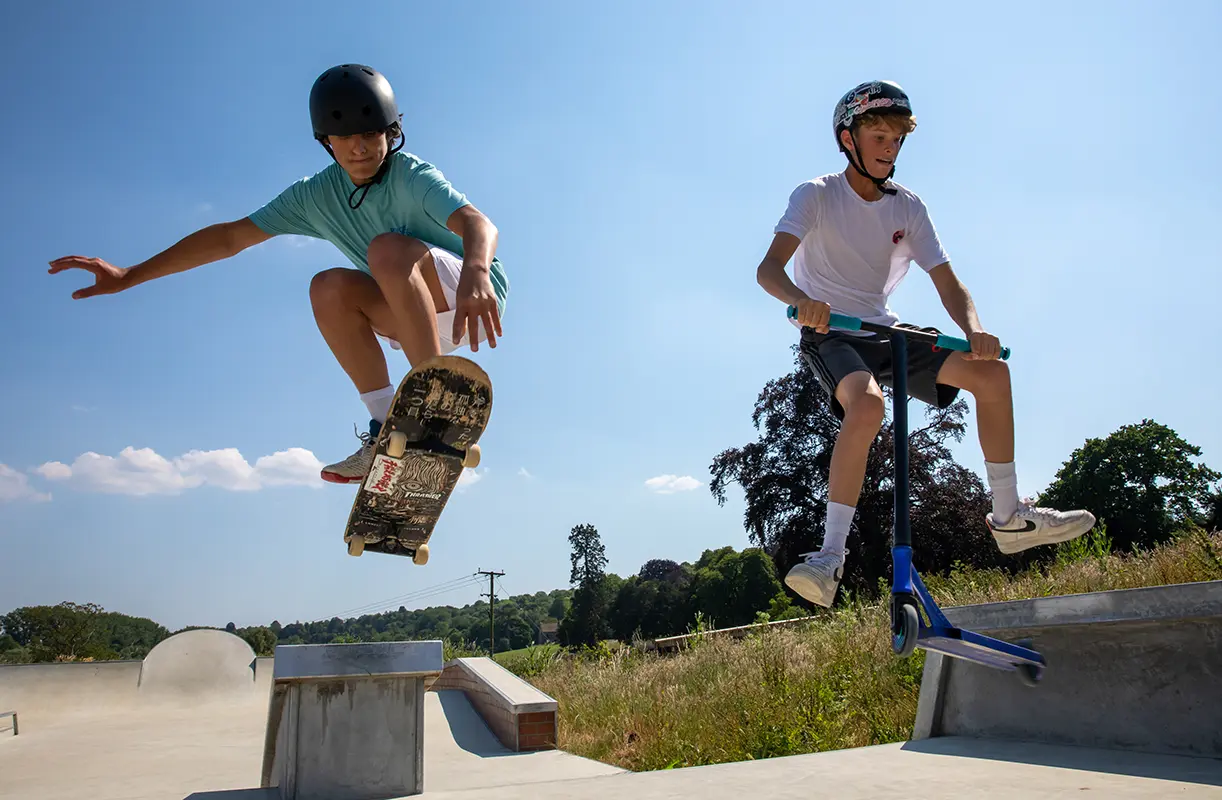 Skateboarding