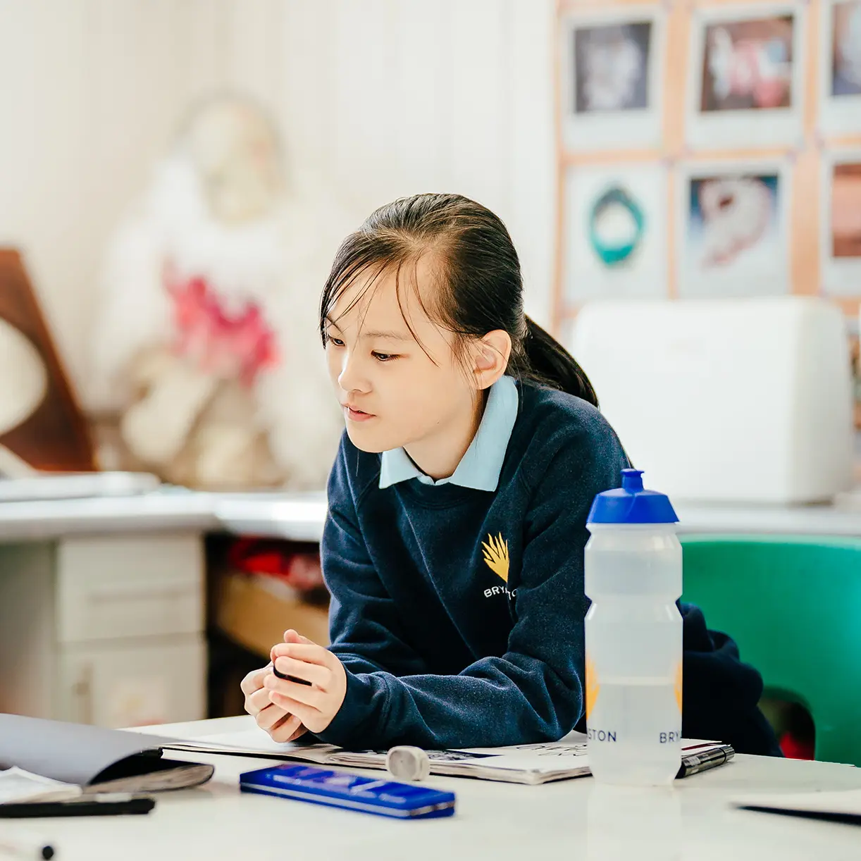 Classroom prep school lessons