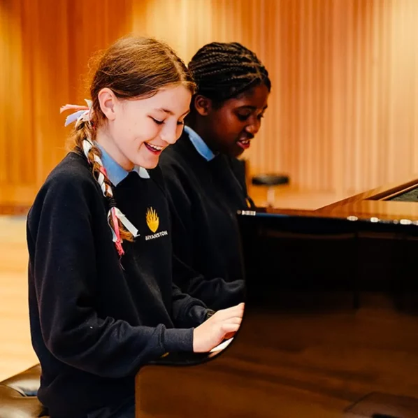 Bryanston Prep Children Playing Piano