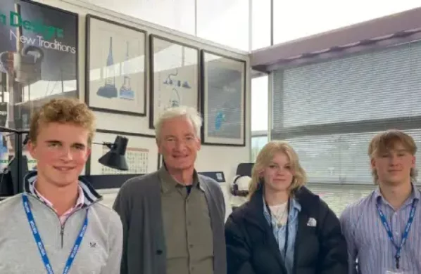 Year 12 pupils at Dyson