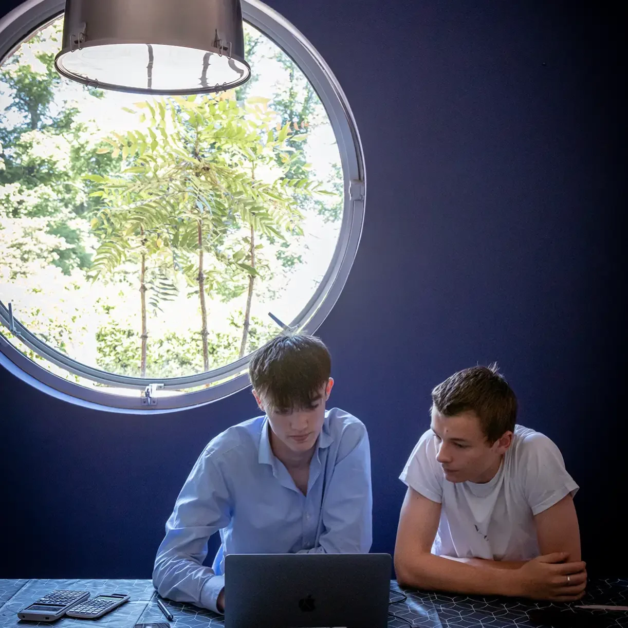 GCSE pupils in boarding house