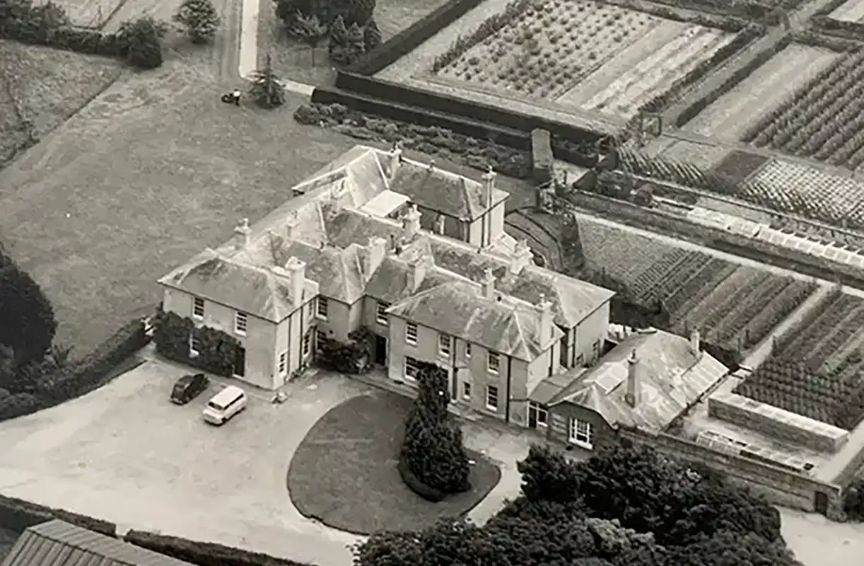 Prep School History Aerial Photo