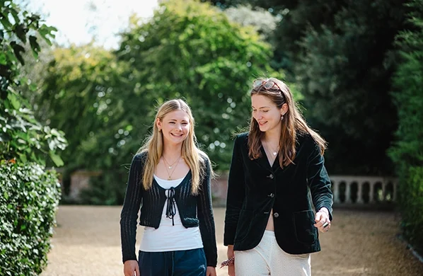 Bryanston Sixth Form Pupils Enjoying The Campus